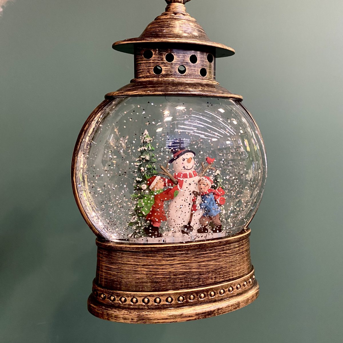 Сувенир новогодний Фонарь светящийся — изображение 1