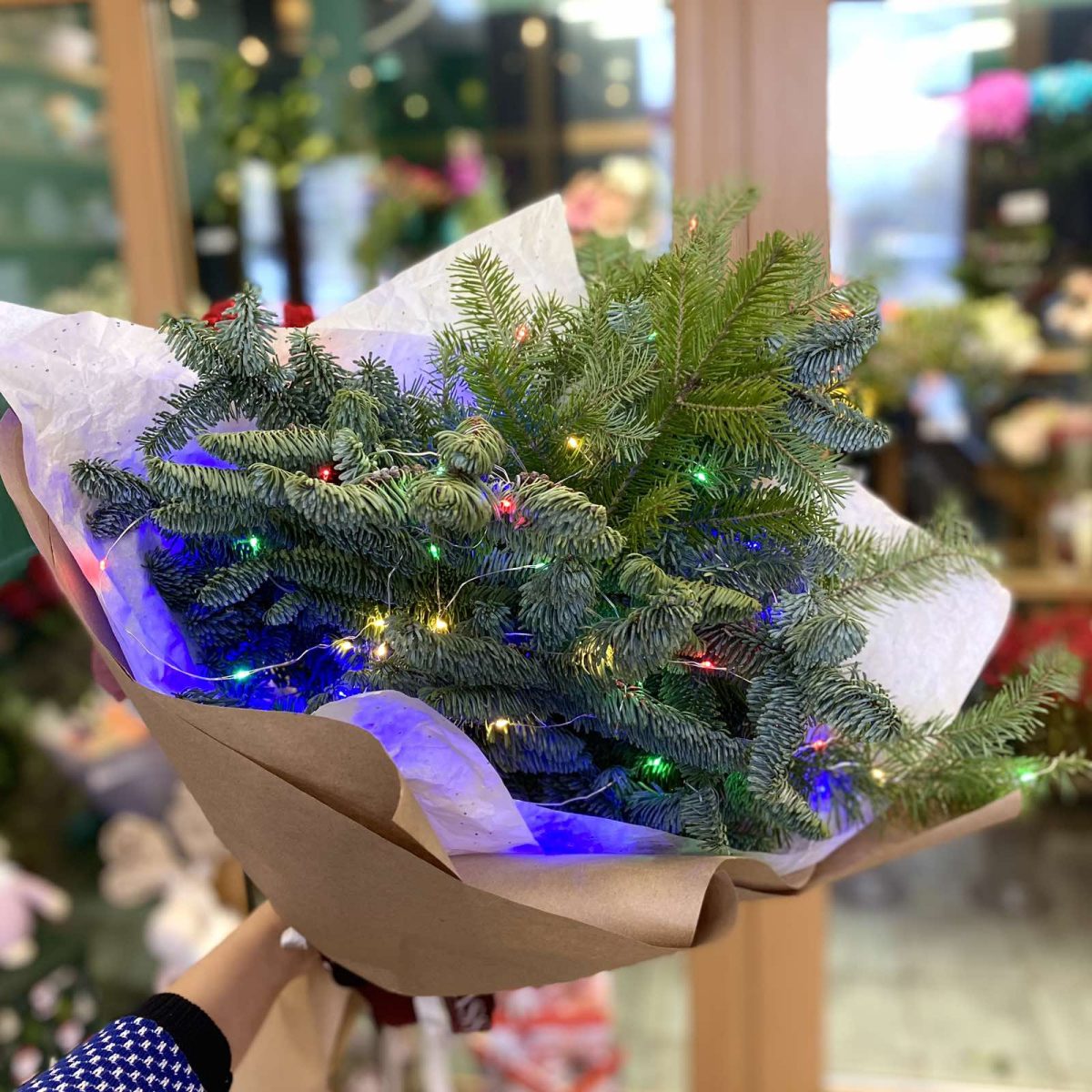 Букет "Снежное волшебство" — изображение 1