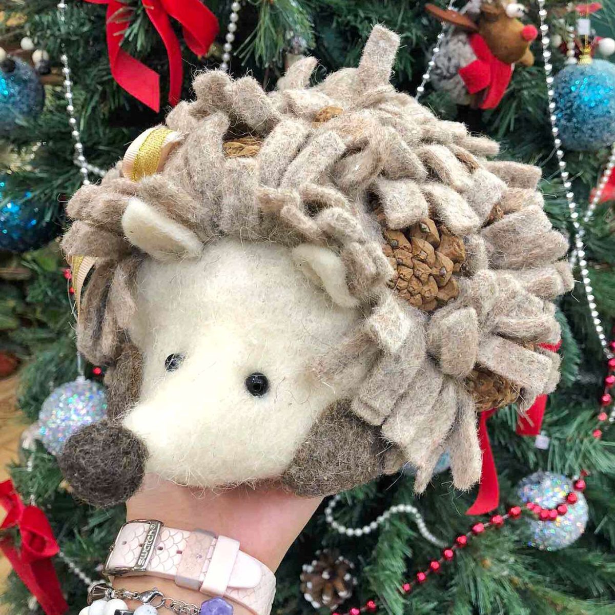 Игрушка новогодняя Ёжик — изображение 1