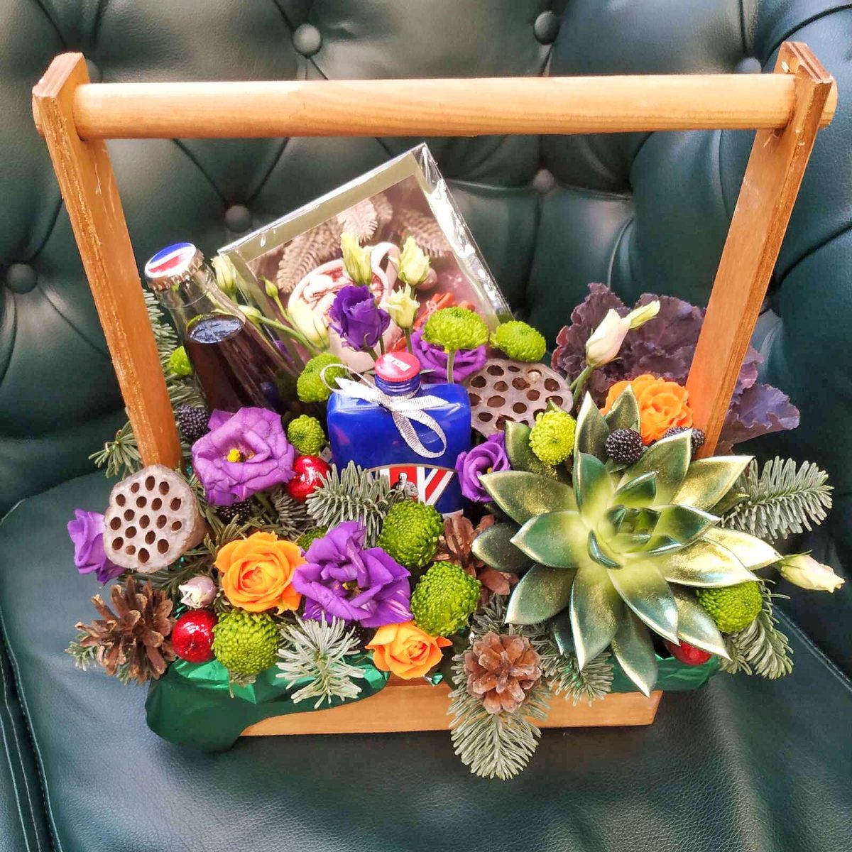 Новогодняя композиция для мужчин "Для него" — изображение 1