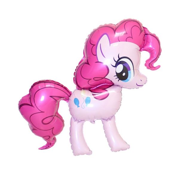 Фольгированный шарик "Пони розовый"