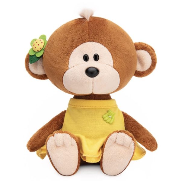 Обезьянка Отиша в желтом платье