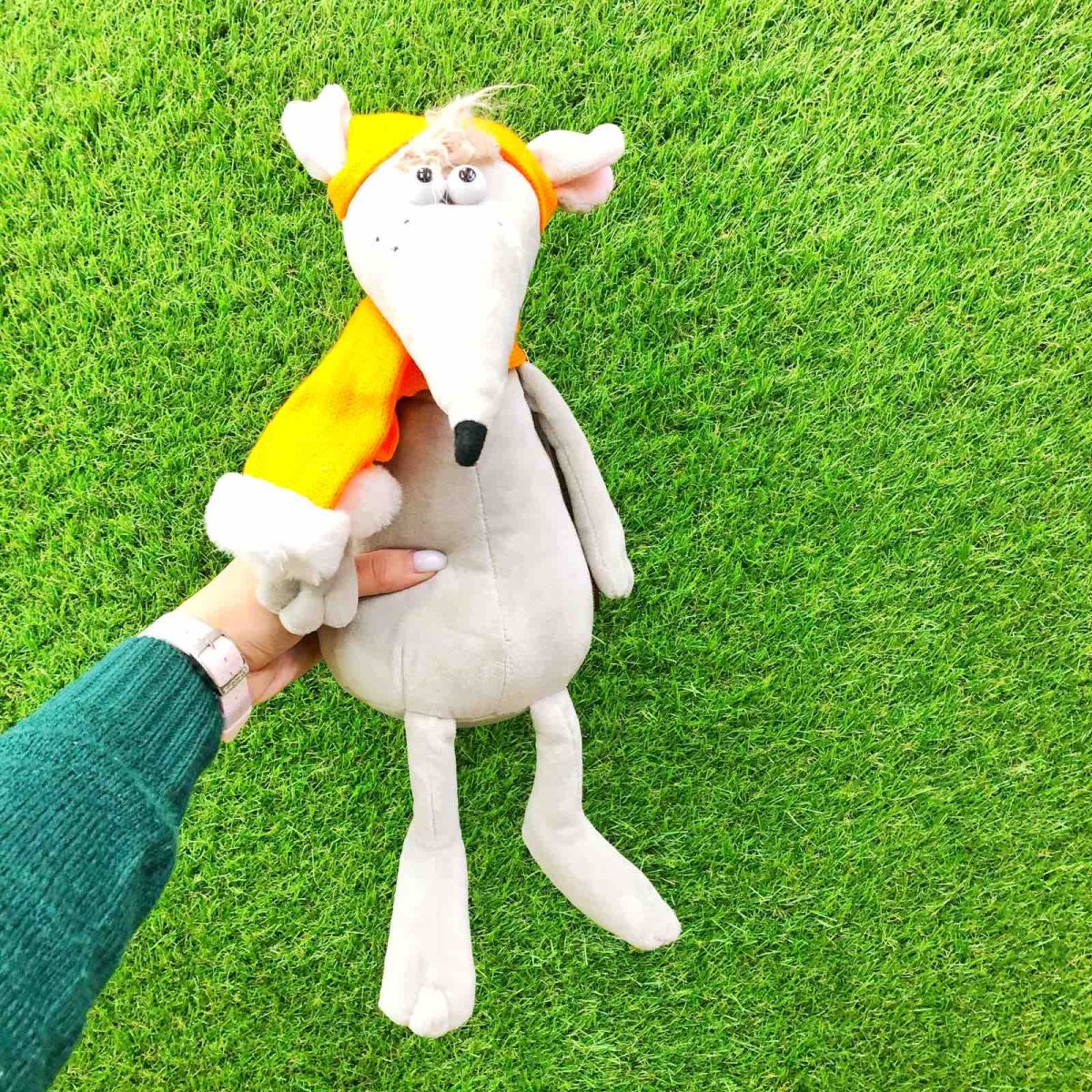 Мышонок в шарфике — изображение 1