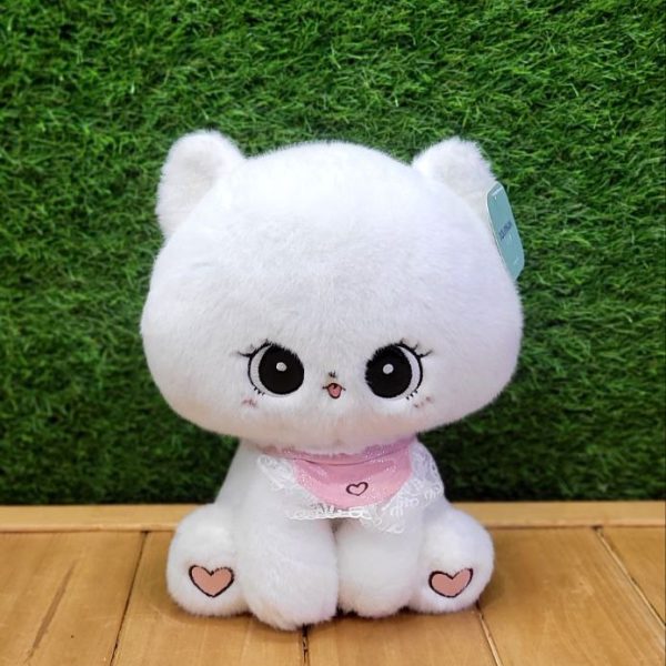 Мягкая игрушка Белая кошечка