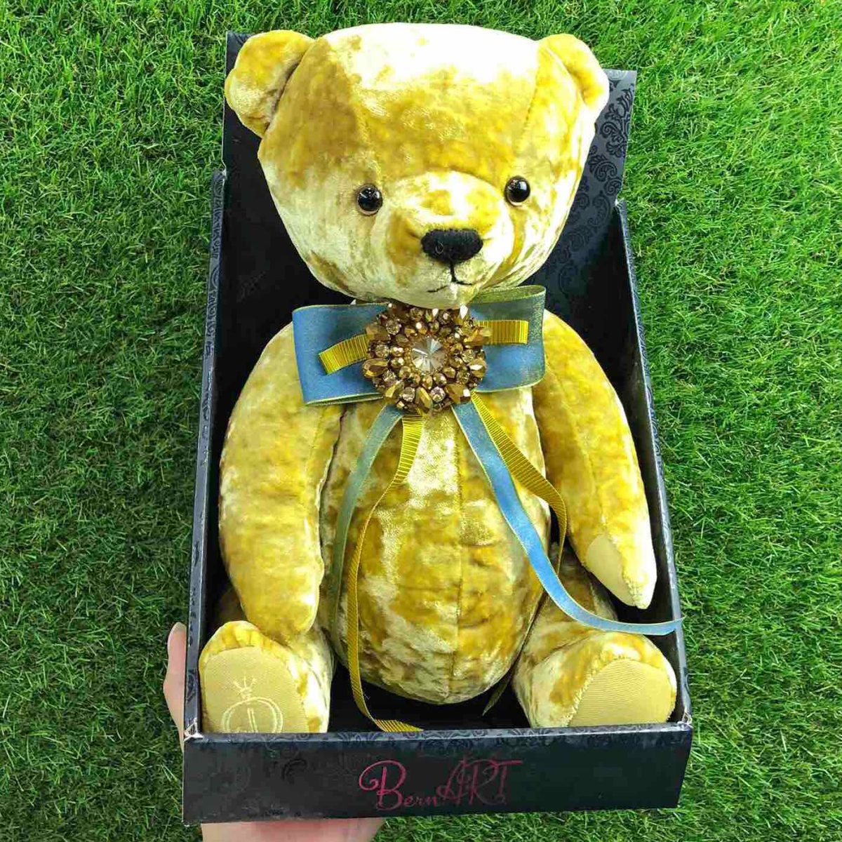 full_e2bf32cd4532b3f2ffa0b78a993d81d0 Медведь Берн-Арт золотой — изображение 1